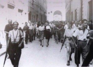 Foto d'epoca Liberazione di Firenze dal nazifascismo